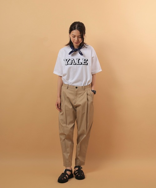 WAIPER.inc（ワイパーインク）の「MADE IN USA YALE ブラント Tシャツ YALE-083（Tシャツ/カットソー・メンズ・ホワイト/ネイビー/アッシュグレー・L/XL/M）」の21枚目の写真