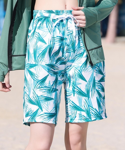 セール】レディース水着 水陸両用ハーフサーフパンツ（水着