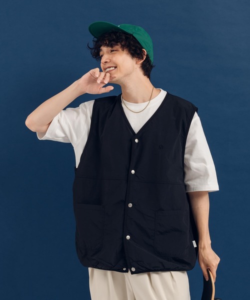 MUHET（ミュエータ）の「ナイロンベスト（ベスト）」 - WEAR