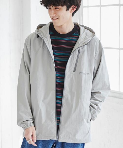 coen(コーエン)の「Chinook Sport(チヌークスポーツ)別注ジップパーカー(マウンテンパーカー・メンズ・ブラック/ダークグレー・M/L/S)」の2枚目の写真