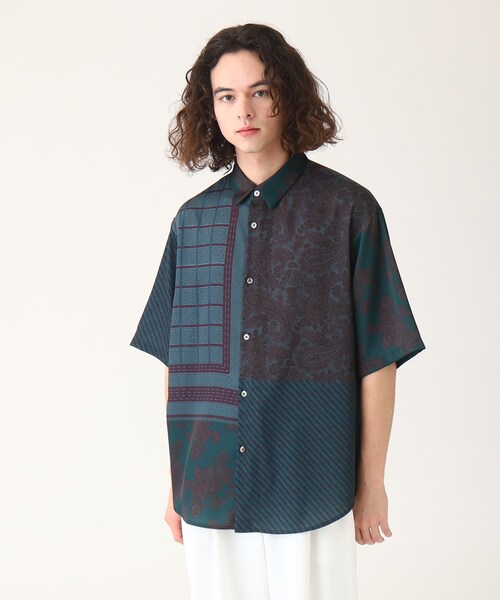 tk.TAKEO KIKUCHI（ティーケータケオキクチ）の「◇パッチワーク柄