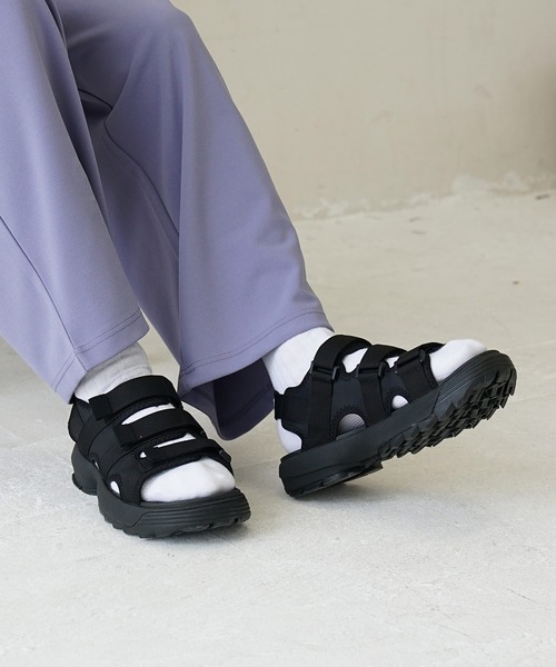 MinoriTY(マイノリティ)の「【MinoriTY】厚底シャークソールグラディエーターサンダル メンズ スポーツサンダル シンプル 夏服(サンダル・メンズ・オリーブ/ホワイト/ブラック・S/M/L)」の21枚目の写真