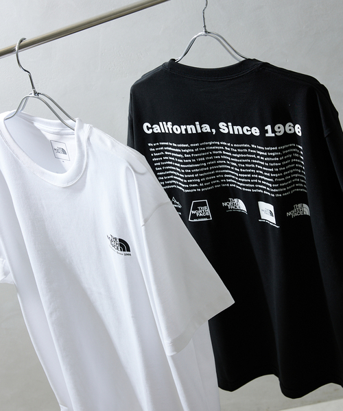 THE NORTH FACE（ザノースフェイス）の「【THE NORTH FACE / ノースフェイス】Historical ロゴTシャツ（Tシャツ/カットソー・メンズ・グレー/ブラック/ホワイト/ウッド・MEDIUM/LARGE/X-LARGE）」の2枚目の写真