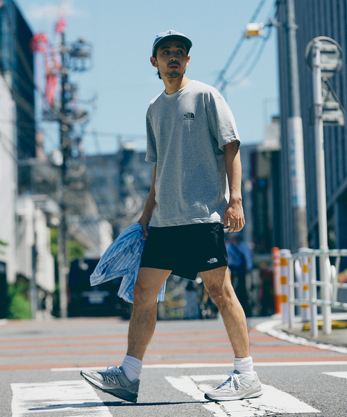 THE NORTH FACE（ザノースフェイス）の「【THE NORTH FACE / ノースフェイス】Historical ロゴTシャツ（Tシャツ/カットソー・メンズ・グレー/ブラック/ホワイト/ウッド・MEDIUM/LARGE/X-LARGE）」の5枚目の写真