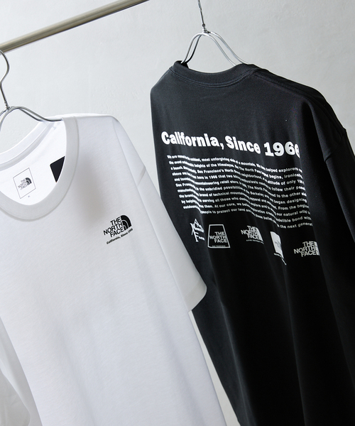 THE NORTH FACE（ザノースフェイス）の「【THE NORTH FACE / ノースフェイス】Historical ロゴTシャツ（Tシャツ/カットソー・メンズ・グレー/ブラック/ホワイト/ウッド・MEDIUM/LARGE/X-LARGE）」の8枚目の写真