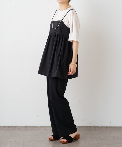 Omekashi（オメカシ）の「イージーストレートスラックス（スラックス・レディース・ブラウン/ベージュ/ブラック・36/38）」の8枚目の写真