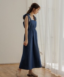 flower | ショルダーリボンワンピース(ワンピース)