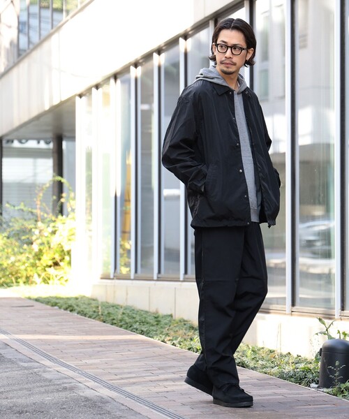 B:MING by BEAMS(ビーミングバイビームス)の「CITY DWELLERS / ナイロン イージースラックス 23AW (セットアップ対応)(スラックス・メンズ・ブラック・SMALL/MEDIUM/LARGE)」の3枚目の写真