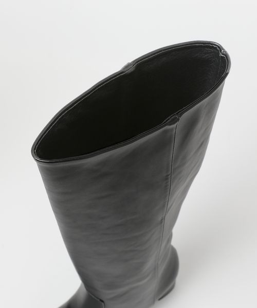 mysty woman（ミスティウーマン）の「ラウンドスクエアロングブーツ 969427（ブーツ・レディース・ブラウン/ブラック・MEDIUM/LARGE）」の11枚目の写真