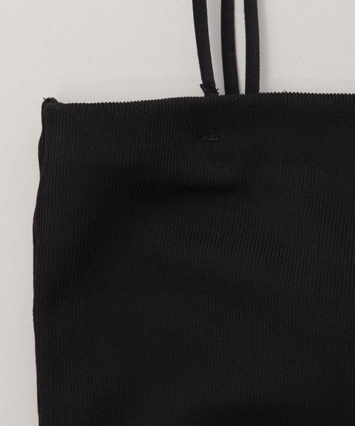 A part by（アパートバイ）の「カップツキバンドゥキャミ（キャミソール・レディース・ブラック/オフホワイト・FREE）」の8枚目の写真