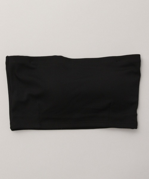 A part by（アパートバイ）の「カップツキバンドゥキャミ（キャミソール・レディース・ブラック/オフホワイト・FREE）」の6枚目の写真