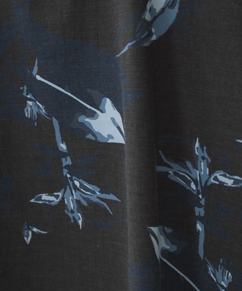 CTHY（シティ）の「オープンカラーリラックスフィットハーフスリーブシャツ（シャツ/ブラウス・メンズ・ブラック/グレー/ブルー/ブラック系/グリーン系・S/M/L/XL）」の22枚目の写真