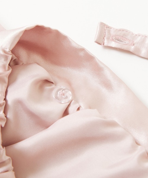 devirock(デビロック)の「フォーマル ベビー ガールズ ロンパース 3点セット(ドレス・キッズ・アイボリー/ピンク系3・70cm/80cm)」の13枚目の写真