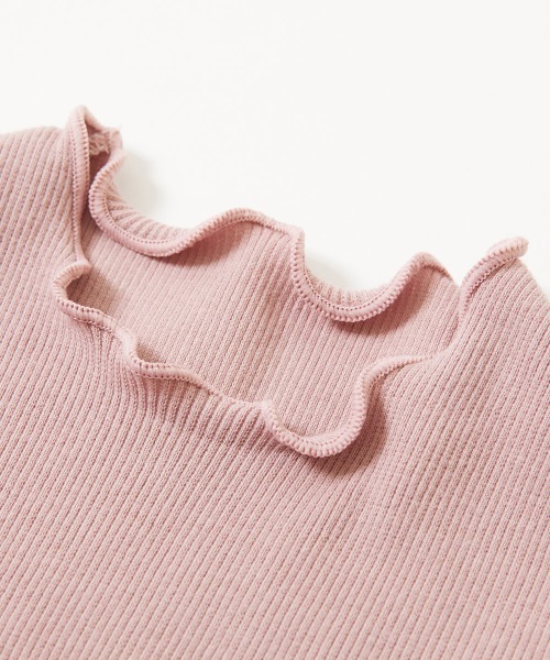 devirock(デビロック)の「フォーマル ベビー ガールズ ロンパース 3点セット(ドレス・キッズ・アイボリー/ピンク系3・70cm/80cm)」の10枚目の写真