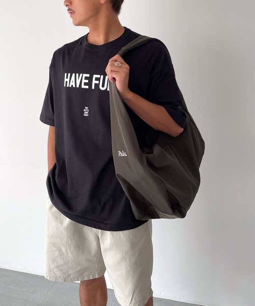 CANAL JEAN（キャナルジーン）の「choice_cnl　Pals.刺繍ショルダーバッグ（ショルダーバッグ・レディース・チャコールグレー/ブラック/ベージュ・ONE SIZE）」の6枚目の写真