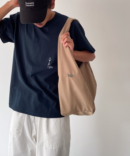 CANAL JEAN（キャナルジーン）の「choice_cnl　Pals.刺繍ショルダーバッグ（ショルダーバッグ・レディース・チャコールグレー/ブラック/ベージュ・ONE SIZE）」の13枚目の写真