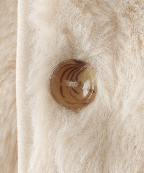 ikka（イッカ）の「【親子コーデ】ファーライナー3WAYマウンテンパーカー（120~160cm）（マウンテンパーカー・キッズ・ベージュ/ネイビー・140/160/130/150/120）」の9枚目の写真