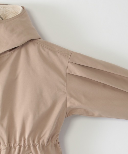 ikka（イッカ）の「【親子コーデ】ファーライナー3WAYマウンテンパーカー（120~160cm）（マウンテンパーカー・キッズ・ベージュ/ネイビー・140/160/130/150/120）」の17枚目の写真