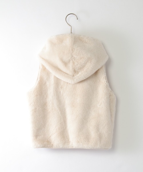 ikka（イッカ）の「【親子コーデ】ファーライナー3WAYマウンテンパーカー（120~160cm）（マウンテンパーカー・キッズ・ベージュ/ネイビー・140/160/130/150/120）」の16枚目の写真