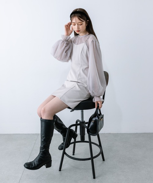 OLIVE des OLIVE（オリーブデオリーブ）の「バーキン風ミニバッグ　1032120080（ショルダーバッグ・レディース・オフホワイト/ブラック/ピンク・FREE）」の15枚目の写真