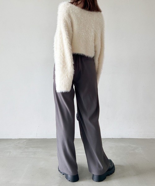 Heather（ヘザー）の「シャギーニット/キャミ2P　975540（ニット/セーター・レディース・オフホワイト/ブラウン/ピンク・FREE）」の16枚目の写真