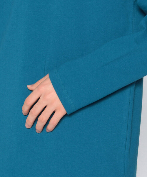 COMME CA ISM(コムサイズム)の「エッセンシャルコットン フェイクレイヤード ロングスリーブ ジャケットTシャツ(Tシャツ/カットソー・メンズ・ブルー/ブラック/チャコール/ホワイト・M/L/XL)」の16枚目の写真