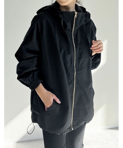 セール】ナイロンボリュームミドルマウンテンパーカー（マウンテン