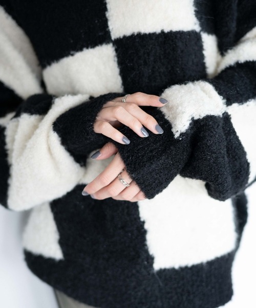 WEGO（ウィゴー）の「WEGO/幾何学柄ニットプルオーバー（ニット/セーター・レディース・その他1/その他2/その他3・FREE）」の15枚目の写真