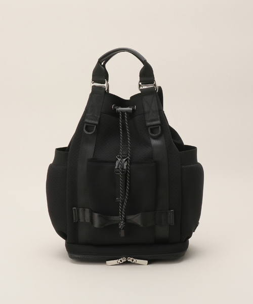 【超美品】 story. パンチングバックパック リュック 2way A4可 超美品】 story. パンチングバックパック リュック 2way A4可