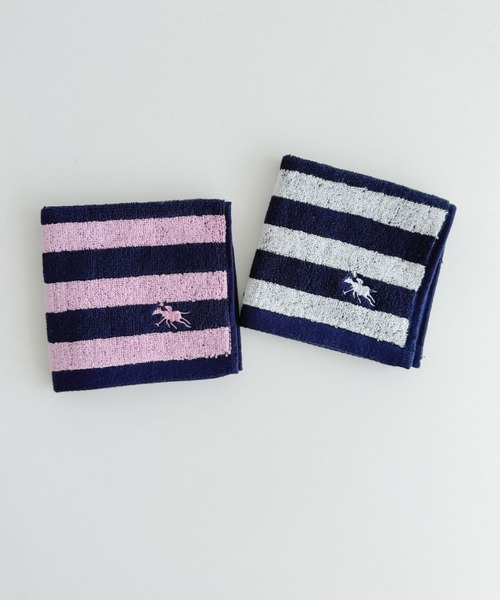 POLO CHAMPS（ポロチャンプス）の「【POLO CHAMPS/ポロチャンプス】別注 ワンポイント刺繍 ミニタオルハンカチ（ハンカチ/ハンドタオル・レディース・ブラック系その他/ブラック/ピンク系その他/レッド系その他/グリーン系その他/ホワイト/レッド/ピンク/イエロー/グリーン/ホワイト系その他/ネイビー・FREE）」の3枚目の写真
