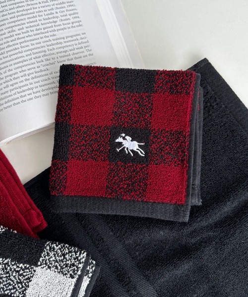 POLO CHAMPS（ポロチャンプス）の「【POLO CHAMPS/ポロチャンプス】別注 ワンポイント刺繍 ミニタオルハンカチ（ハンカチ/ハンドタオル・レディース・ブラック系その他/ブラック/ピンク系その他/レッド系その他/グリーン系その他/ホワイト/レッド/ピンク/イエロー/グリーン/ホワイト系その他/ネイビー・FREE）」の12枚目の写真
