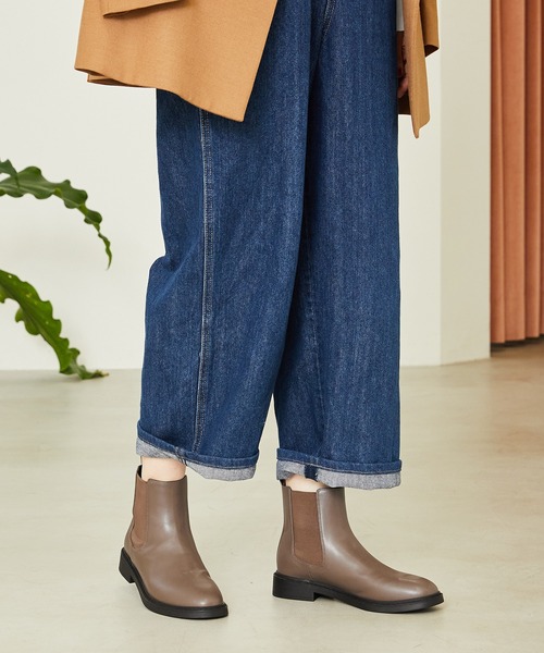 【セール】フラットサイドゴアショートブーツ 32403（ブーツ）｜WA ORiental TRaffic（ダブルエーオリエンタルトラフィック）