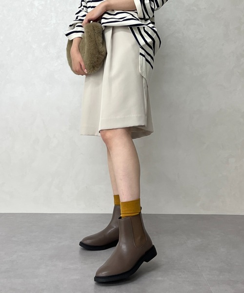 【セール】フラットサイドゴアショートブーツ 32403（ブーツ）｜WA ORiental TRaffic（ダブルエーオリエンタルトラフィック）