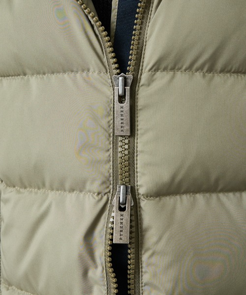 Pyrenex（ピレネックス）の「【PYRENEX / ピレネックス】SPOUTNIC VEST HOODE / スプートニック ダウンベスト（ダウンベスト・レディース・ブラック/ネイビー/グレイッシュベージュ/カーキ・38/40/42/36）」の18枚目の写真