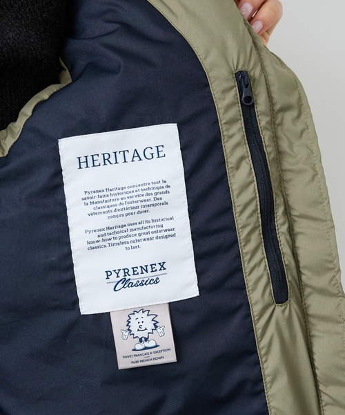 ピレネックス　赤フード付き　ダウンベスト 大きいサイズと大きい服のメンズ通販【ビッグエムワン】大きい