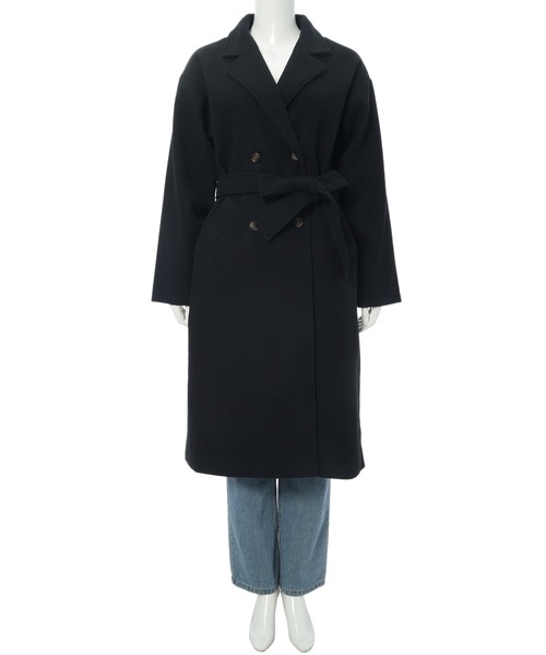 fifth(フィフス)の「ダブルチェスターコート(チェスターコート・レディース・ベージュ/ブラック・M)」の17枚目の写真