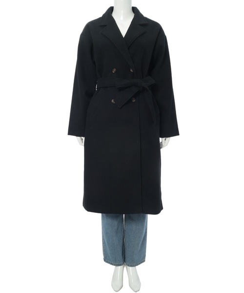 fifth(フィフス)の「ダブルチェスターコート(チェスターコート・レディース・ベージュ/ブラック・M)」の20枚目の写真