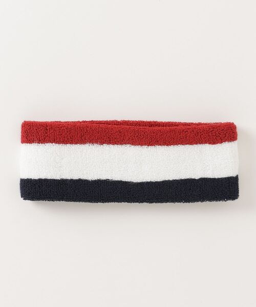 LACOSTE（ラコステ）の「LACOSTE/ラコステ LINE HAIRBAND ヘアバンド（ヘアバンド・メンズ・グリーン/マルチ/ネイビー・FREE）」の4枚目の写真