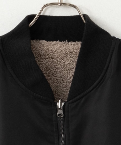 muta★リバーシブルファーMA-1ブルゾン★ネイビー★2way muta☆リバーシブルファーMA-1ブルゾン☆ネイビー☆2way - メルカリ