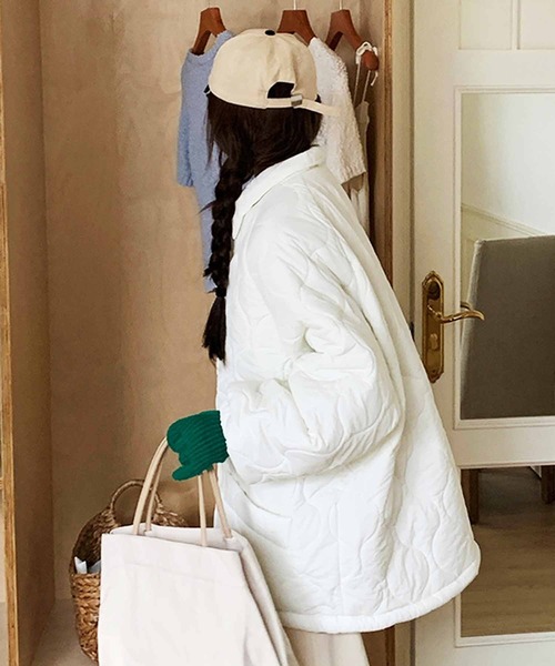 裏地ボア中綿ジャケット（ダウンジャケット/コート）｜frunco