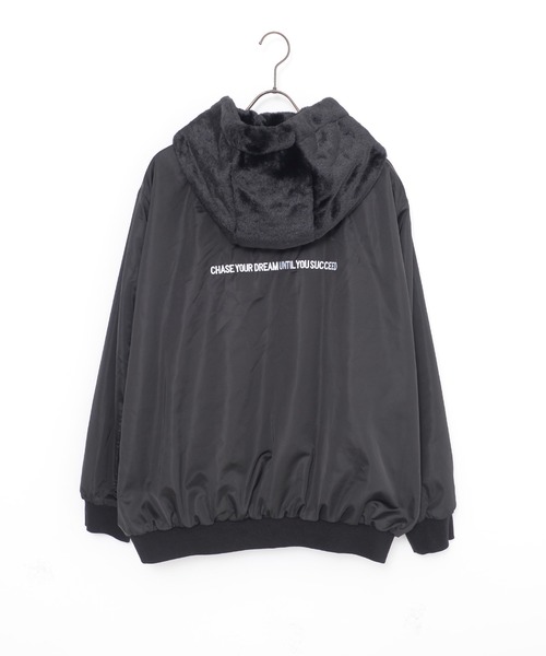 CavariA/SILVER BULLET/フード/MA1/ブラック/L(46) SILVER BULLET（シルバーバレット）の「『CavariA/キャバリア
