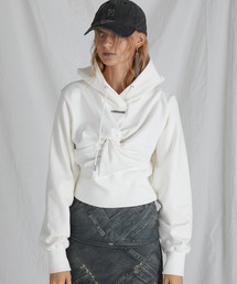 PRANK PROJECT | 【24SPRING PRE ORDER】ツイストフーディトップ / Twisted Hoodie Top(パーカー)