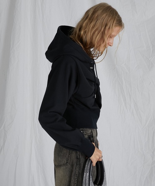 PRANKPROJECT ツイストフーディトップTwistedHoodieTop PRANK PROJECT ツイストフーディ/ TwistedHoodieTop