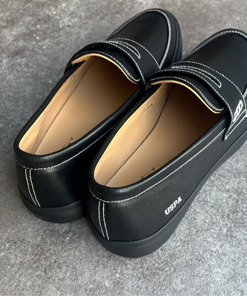 U.S. POLO ASSN.（ユーエスポロアッスン）の「フェイクレザースニーカー（スニーカー・メンズ・ブラック系その他3/ブラック/ブラック系その他2/ブラック系その他/ブラック系その他4・XS/S/M/L/LARGE/MEDIUM）」の13枚目の写真