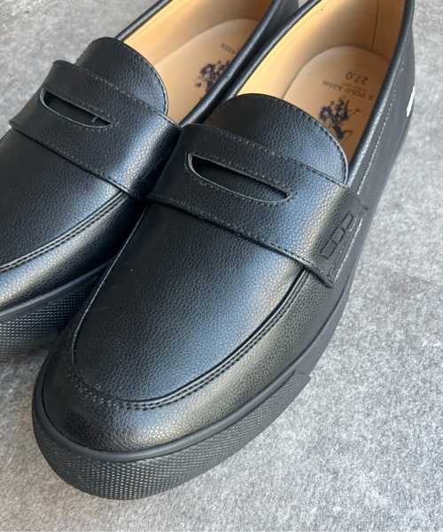 U.S. POLO ASSN.（ユーエスポロアッスン）の「フェイクレザースニーカー（スニーカー・メンズ・ブラック系その他3/ブラック/ブラック系その他2/ブラック系その他/ブラック系その他4・XS/S/M/L/LARGE/MEDIUM）」の10枚目の写真