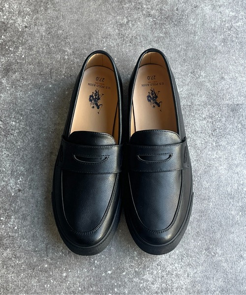 U.S. POLO ASSN.（ユーエスポロアッスン）の「フェイクレザースニーカー（スニーカー・メンズ・ブラック系その他3/ブラック/ブラック系その他2/ブラック系その他/ブラック系その他4・XS/S/M/L/LARGE/MEDIUM）」の15枚目の写真