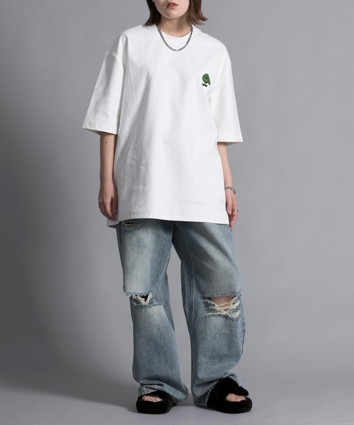 aimoha(アイモハ)の「【aimoha neo】 HEAVY COTTON BONSAI T SHIRT (SS)(Tシャツ/カットソー・メンズ・ブラック/ホワイト/パープル/ブラウン・X-LARGE/XX-LARGE/LARGE/XXX-LARGE)」の14枚目の写真
