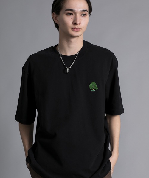 aimoha(アイモハ)の「【aimoha neo】 HEAVY COTTON BONSAI T SHIRT (SS)(Tシャツ/カットソー・メンズ・ブラック/ホワイト/パープル/ブラウン・X-LARGE/XX-LARGE/LARGE/XXX-LARGE)」の5枚目の写真