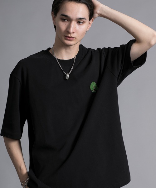 aimoha(アイモハ)の「【aimoha neo】 HEAVY COTTON BONSAI T SHIRT (SS)(Tシャツ/カットソー・メンズ・ブラック/ホワイト/パープル/ブラウン・X-LARGE/XX-LARGE/LARGE/XXX-LARGE)」の6枚目の写真
