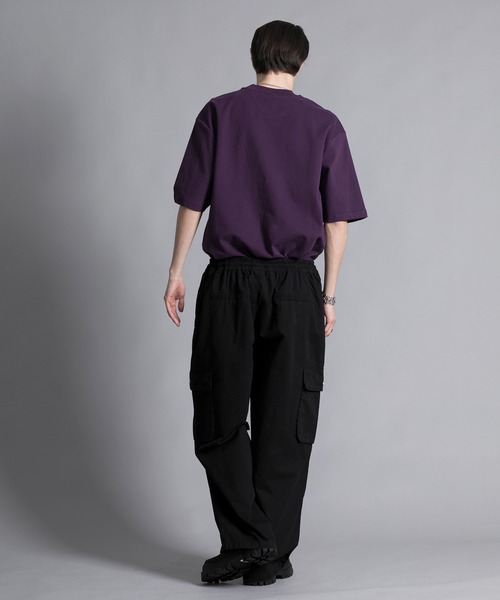 aimoha(アイモハ)の「【aimoha neo】 HEAVY COTTON BONSAI T SHIRT (SS)(Tシャツ/カットソー・メンズ・ブラック/ホワイト/パープル/ブラウン・X-LARGE/XX-LARGE/LARGE/XXX-LARGE)」の7枚目の写真